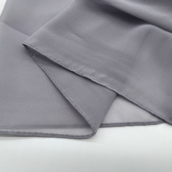 Šal od bisernog šifona, jednobojan, za ljeto, izdanje jeseni 2025