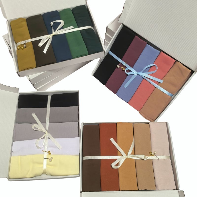 Šal od bisernog šifona, jednobojan, za ljeto, izdanje jeseni 2025