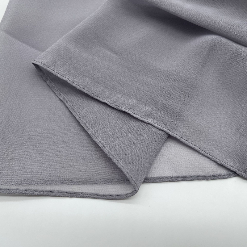 Šal od bisernog šifona, jednobojan, za ljeto, izdanje jeseni 2025