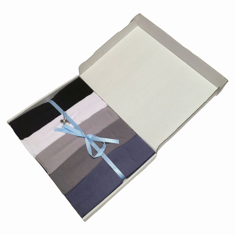 Šal od bisernog šifona, jednobojan, za ljeto, izdanje jeseni 2025