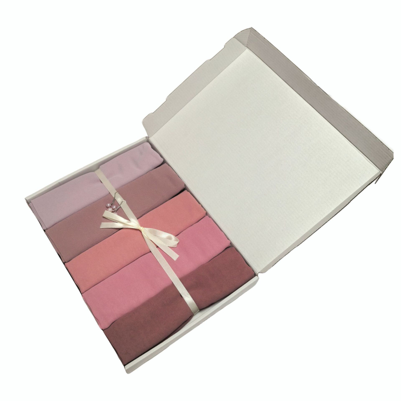 Šal od bisernog šifona, jednobojan, za ljeto, izdanje jeseni 2025