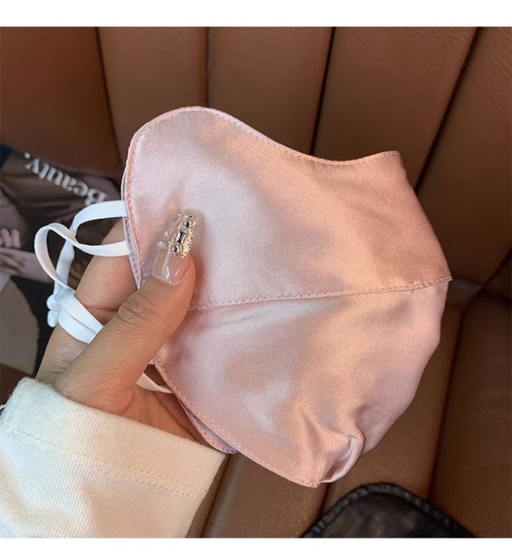 Mască facială din mătase Mulberry pentru adulți, protecție UV, respirabilă, acoperire completă a feței, primăvara 2025