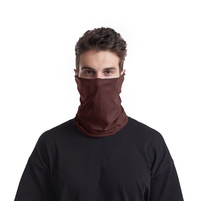 Maska za biciklizam s jednofarbnim šalom za vrat, zaštita od sunca i prašine, višenamjenski šal za glavu; na skladištu, brend Nothing, bez uvoza, kategorija: maska za bicikl