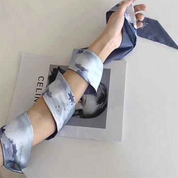 Шал за глава и аксесоар за коса от изкуствена коприна, плоско тъкане, лято, Ordinary, пролет 2025