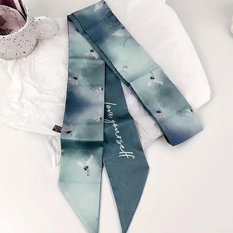 Шал за глава и аксесоар за коса от изкуствена коприна, плоско тъкане, лято, Ordinary, пролет 2025