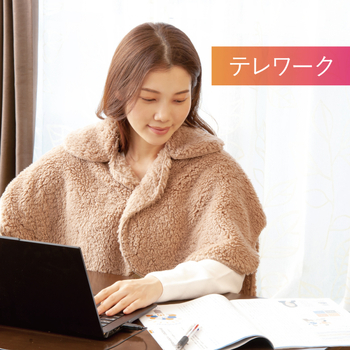 Női termosál-sál-köpeny poliészterből, téli használatra, védelem a nyakra, vállakra és derékra