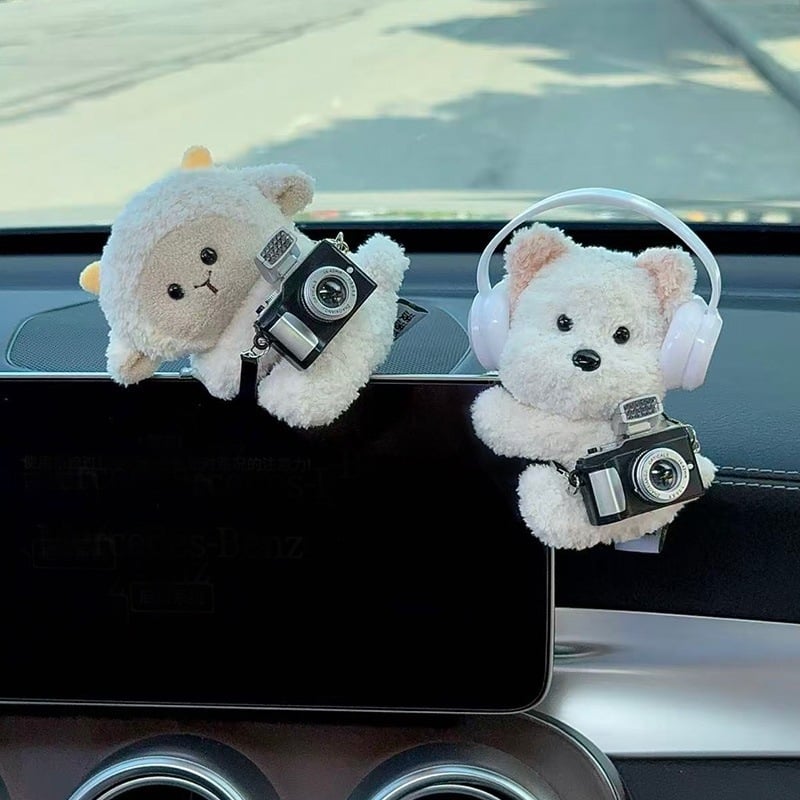 Auto iekšējās dekorācijas figūra ar West Highland terjera kucēnu uz paneļa, mūsdienīgs stils; universālais modelis (Materiāls: Universālais modelis; Stils: Mūsdienīgs; Produkta numurs AL979290027636; Funkcija: Universālais modelis)