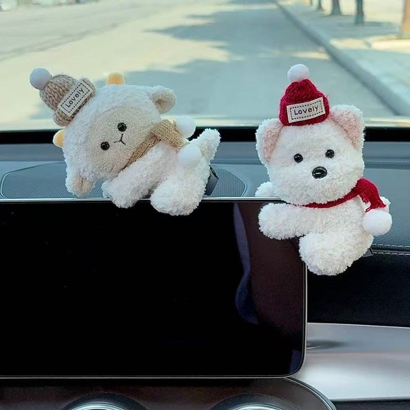 Auto iekšējās dekorācijas figūra ar West Highland terjera kucēnu uz paneļa, mūsdienīgs stils; universālais modelis (Materiāls: Universālais modelis; Stils: Mūsdienīgs; Produkta numurs AL979290027636; Funkcija: Universālais modelis)