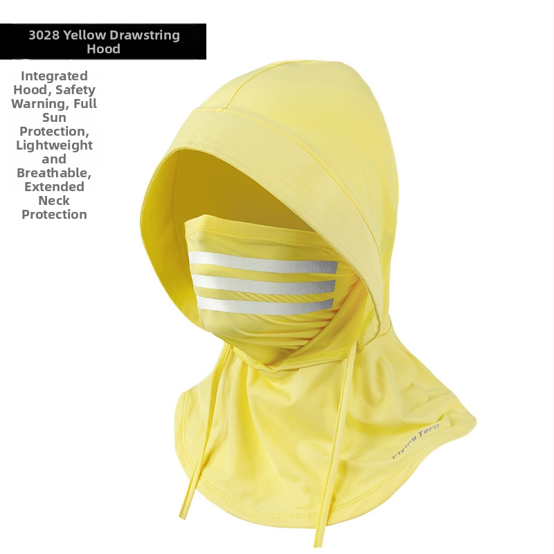 Flyingtern Maska za vožnju – najlonska tkanina, prozračna, otporna na vjetar, UV zaštita