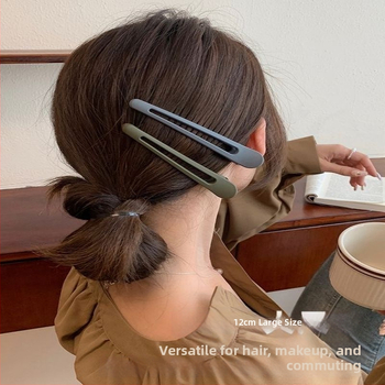 Juuksekliips – pikk duckbill klips, lastele, pea aksessuaar, Korea stiil, kevad 2025