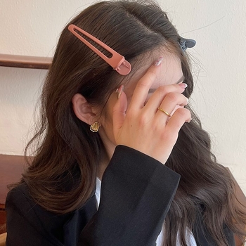 Juuksekliips – pikk duckbill klips, lastele, pea aksessuaar, Korea stiil, kevad 2025