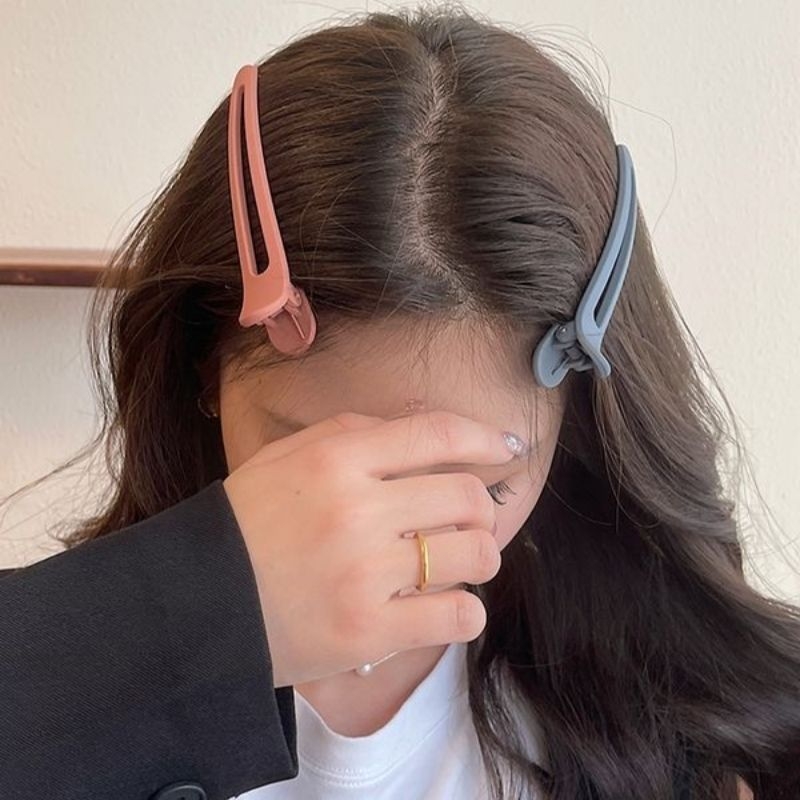 Juuksekliips – pikk duckbill klips, lastele, pea aksessuaar, Korea stiil, kevad 2025