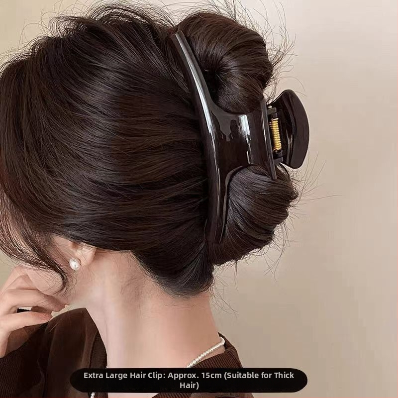 Juukseklemm kaarekujulise vormiga akrülist lastele (jaapani-korea stiil, taimne lillemotiiv)