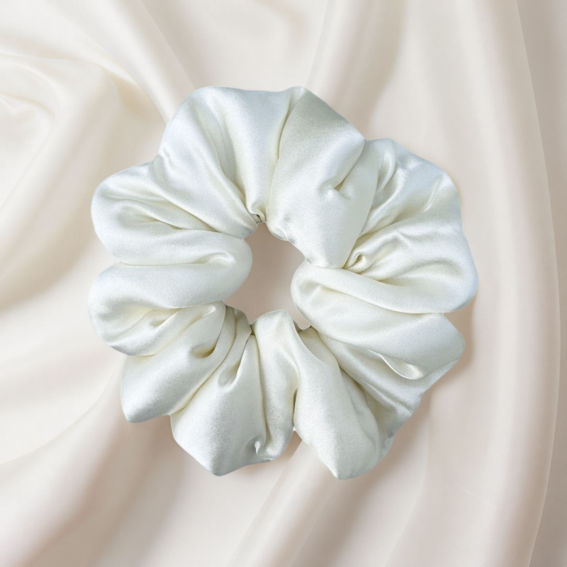 Selyem hajgyűrű virágos díszítéssel, kézzel készített kiegészítő, 2023 tavasz, Ins stílus