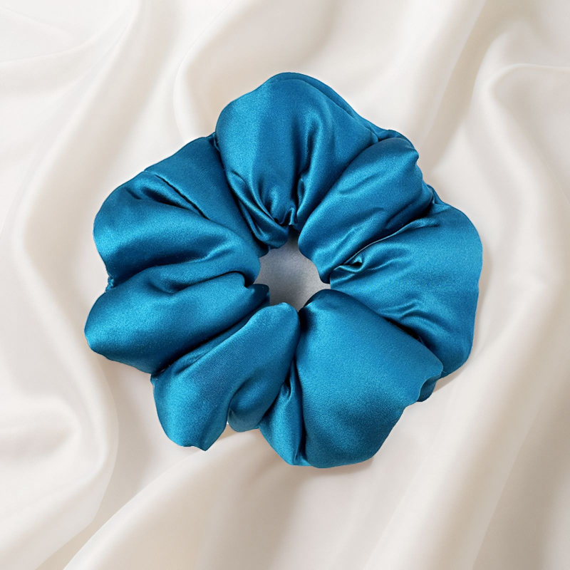 Selyem hajgyűrű virágos díszítéssel, kézzel készített kiegészítő, 2023 tavasz, Ins stílus