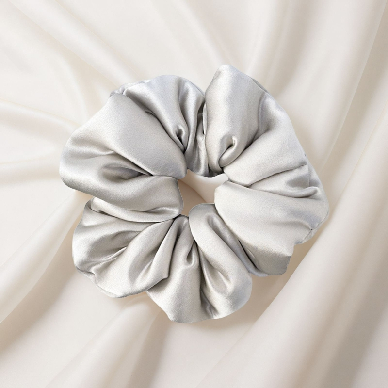 Selyem hajgyűrű virágos díszítéssel, kézzel készített kiegészítő, 2023 tavasz, Ins stílus
