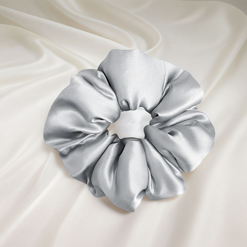 Selyem hajgyűrű virágos díszítéssel, kézzel készített kiegészítő, 2023 tavasz, Ins stílus