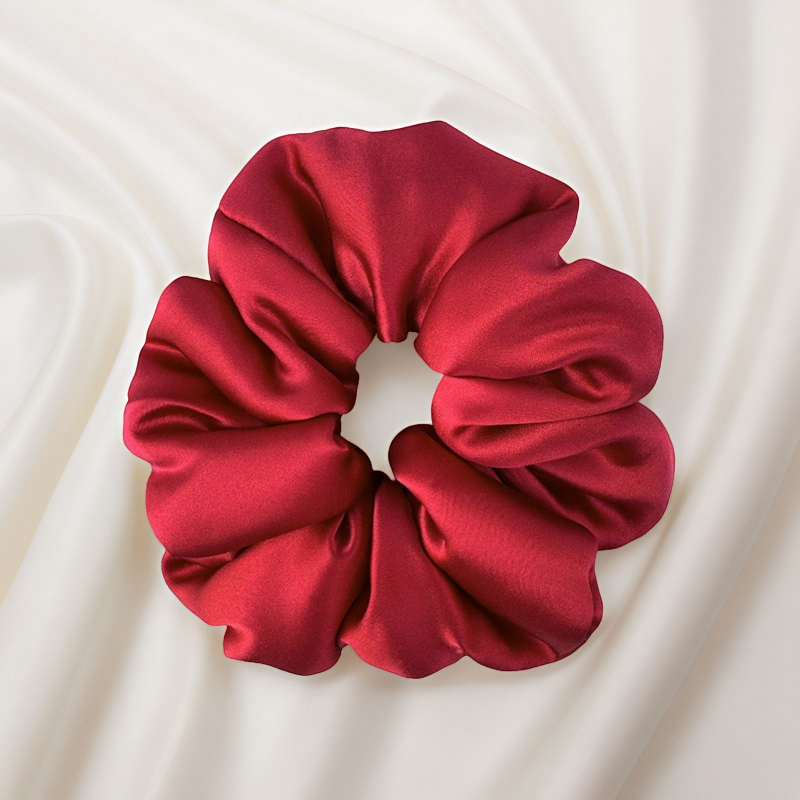 Selyem hajgyűrű virágos díszítéssel, kézzel készített kiegészítő, 2023 tavasz, Ins stílus