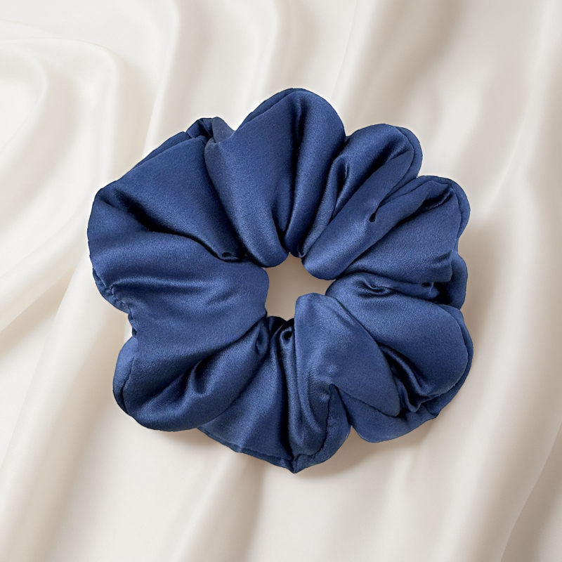 Selyem hajgyűrű virágos díszítéssel, kézzel készített kiegészítő, 2023 tavasz, Ins stílus