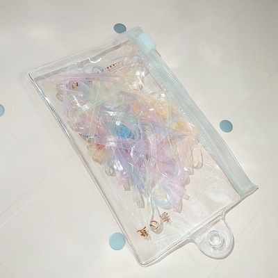 Silk Love TPU gumica za kosu – snažno rastezanje, prirodni stil, svjež i sladak izgled, dodaci za glavu