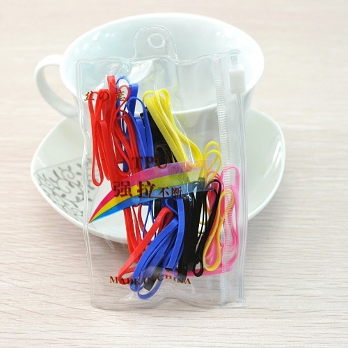 Silk Love TPU gumica za kosu – snažno rastezanje, prirodni stil, svjež i sladak izgled, dodaci za glavu