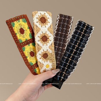 Bedo Dodatak za glavu: gumica za kosu od tkanine, dječji/crtani stil, geometrijski oblik, ručno izrađeno