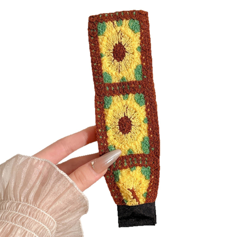 Bedo Dodatak za glavu: gumica za kosu od tkanine, dječji/crtani stil, geometrijski oblik, ručno izrađeno