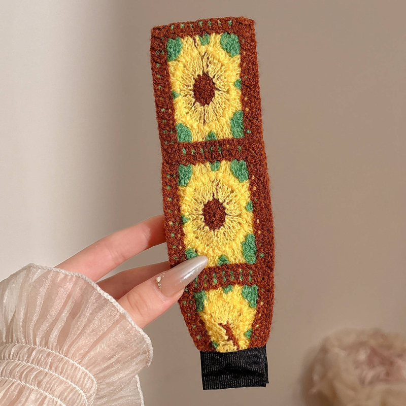 Bedo Dodatak za glavu: gumica za kosu od tkanine, dječji/crtani stil, geometrijski oblik, ručno izrađeno