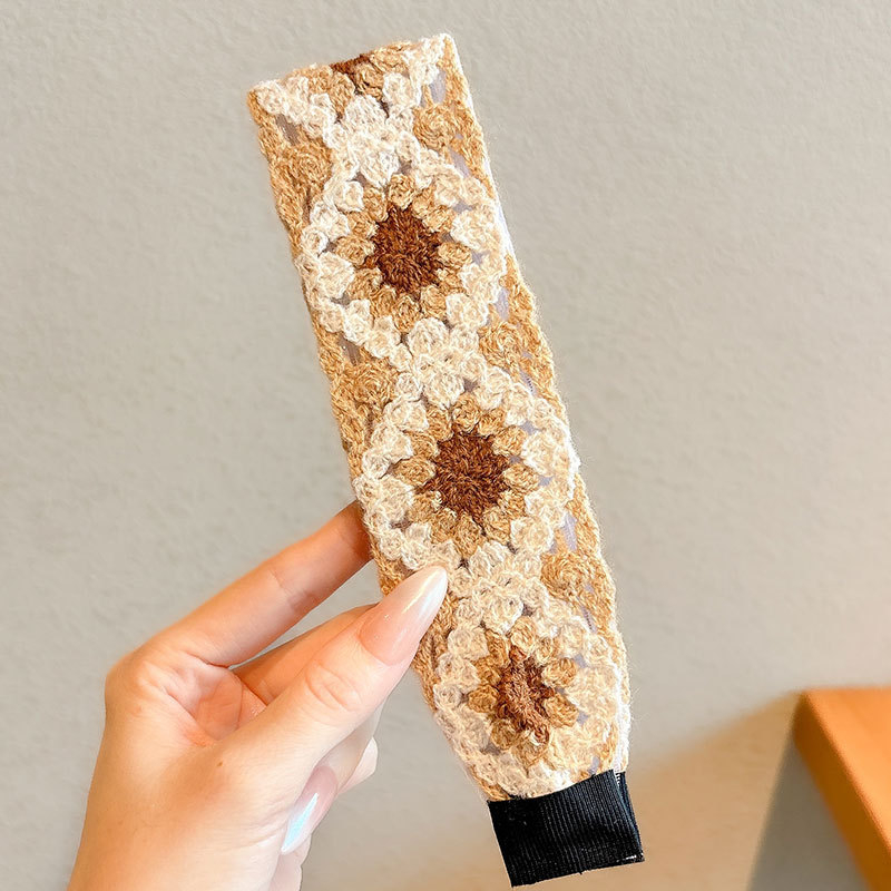 Bērnu Velcro matu siksna, auduma materiāls, roku darbs, karikatūras stils