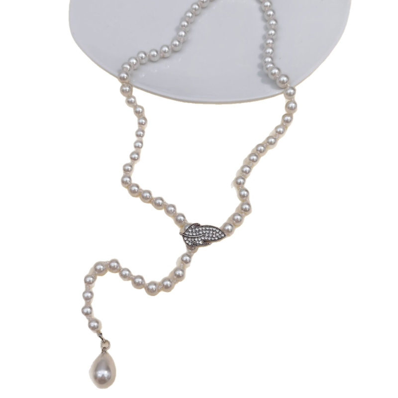 Cinkötvözet nyaklánc elektroplattált felülettel, 80 g, őszi 2025, nőknek