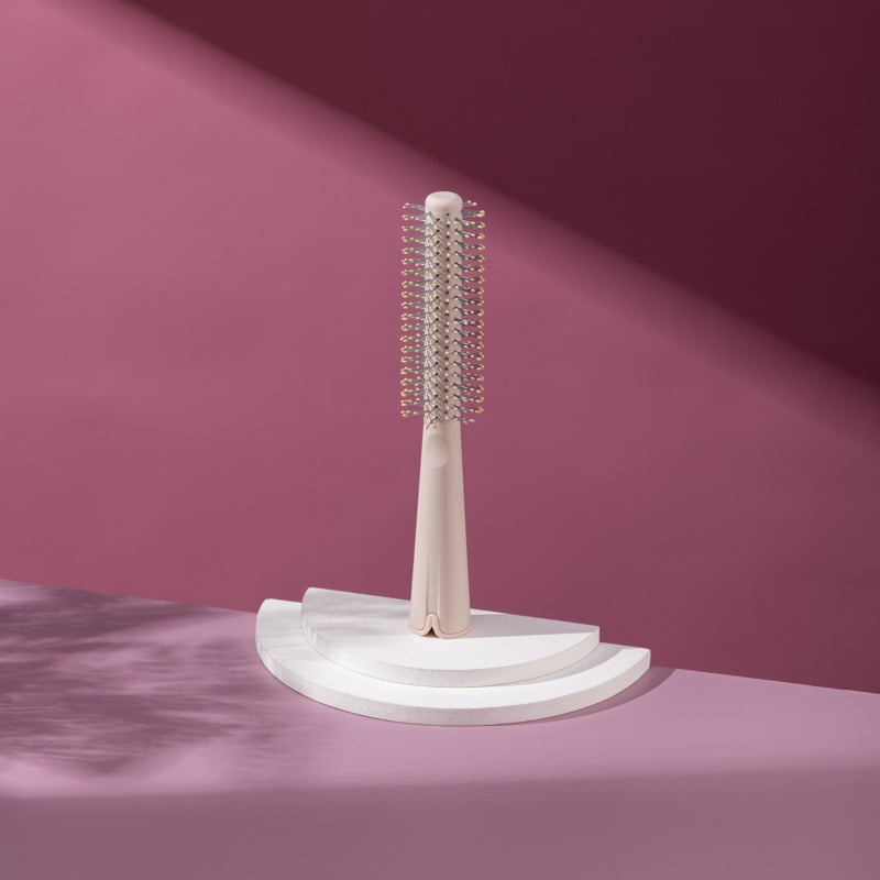 Gaisa spilvena masāžas ķemme gariem matiem — plastmasas, masāža, viļņošana, ķemmēšana