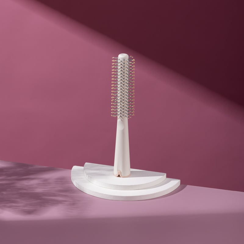 Gaisa spilvena masāžas ķemme gariem matiem — plastmasas, masāža, viļņošana, ķemmēšana