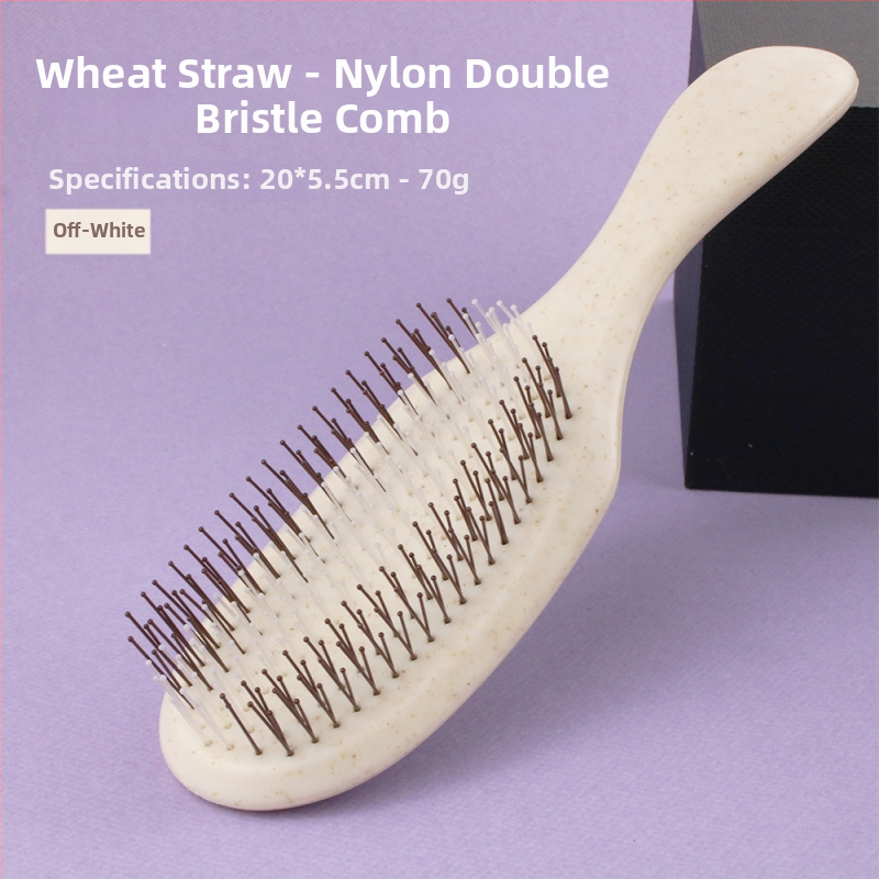 Matu ķemme ar elektroplatētajiem zobiem (augstiem un zemiem), galvas ādas masāža, mitra/sausa stilizēšana - ABS, Juejiang Beauty