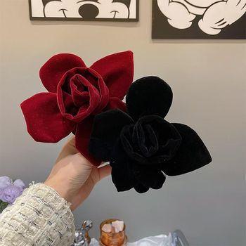 Klip za kosu od flanel, ručna izrada, za žene, IN stil, jesen 2025