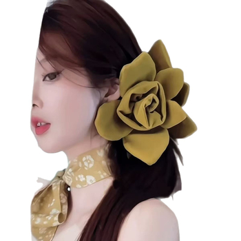 Klip za kosu od flanel, ručna izrada, za žene, IN stil, jesen 2025