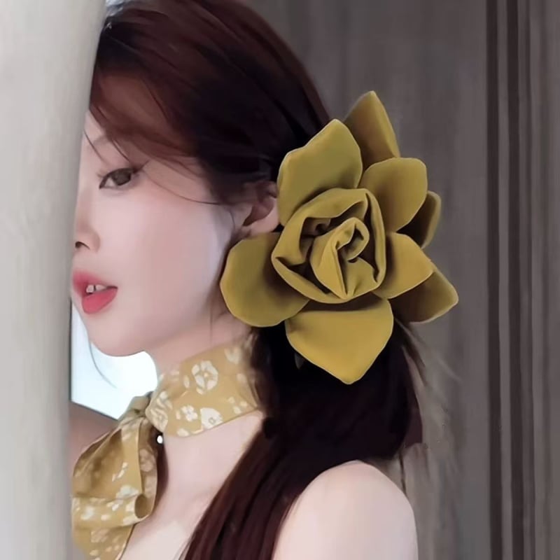 Klip za kosu od flanel, ručna izrada, za žene, IN stil, jesen 2025