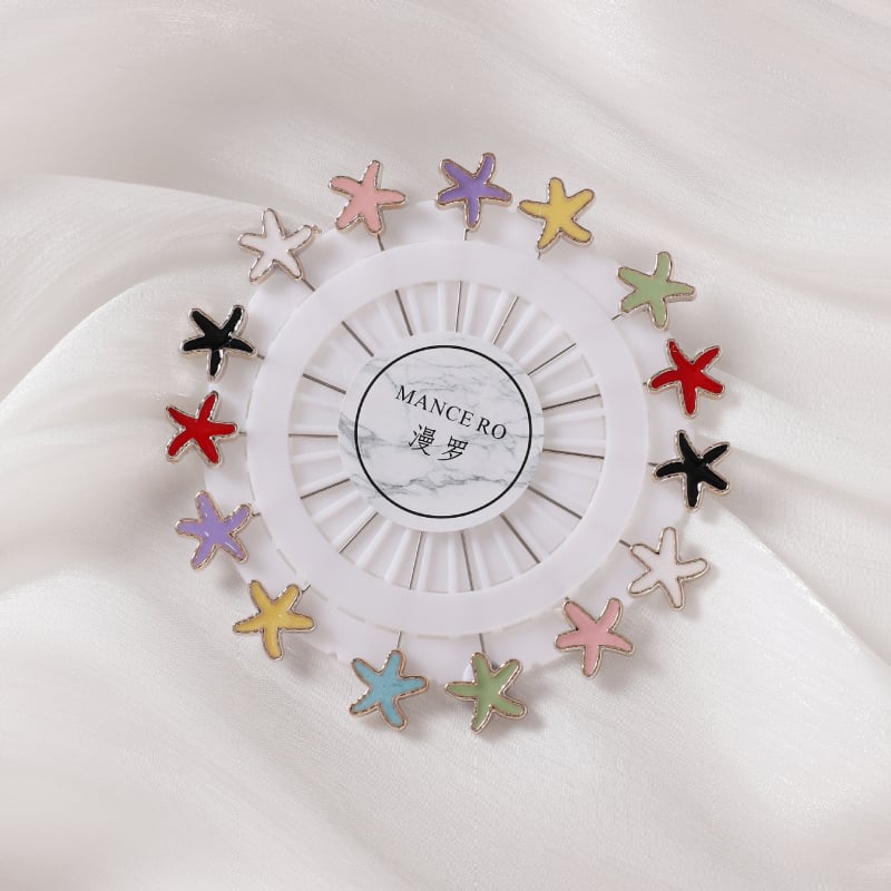 Ziedu brošs sievietēm no sakausējuma, ziedu motīvs, elektroplatēta, japāņu-korejiešu stils