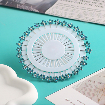 Broš od smole, oblik cvijeta, s dijamantima, ženski seoski stil, Yunyu decoration