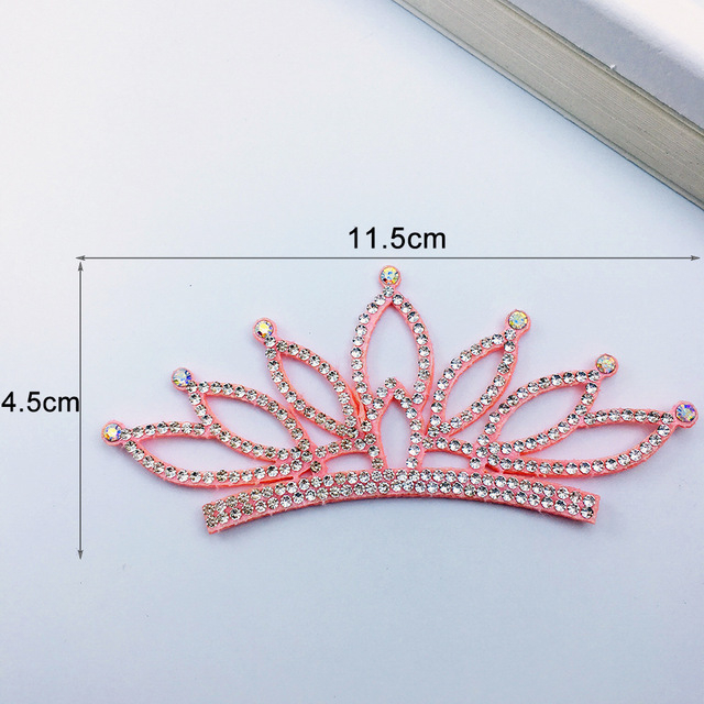 Στέμμα μαλλιών από ύφασμα με στρας – DIY γυναικείο αξεσουάρ μαλλιών, στυλ Cartoon, μορφή: στέμμα, υλικό: ύφασμα, ακρυλικά κρύσταλλα