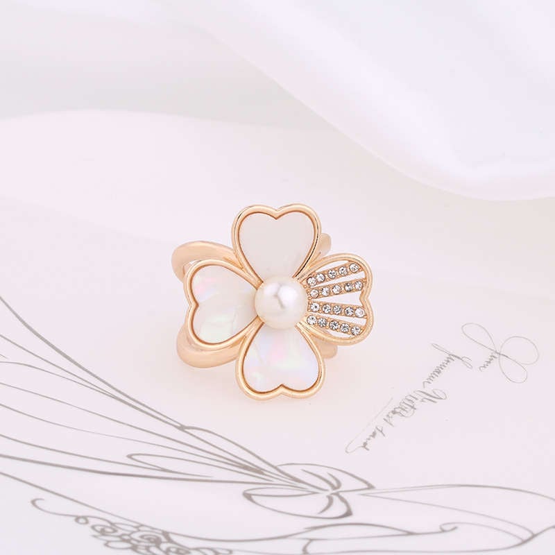 Šalles sprādze no zīda – tukša ģeometriska dubultā caurule, sakausējums, Japānas-Korejas stils, diamantmozaīka, elektroplatinga apdare, unisex