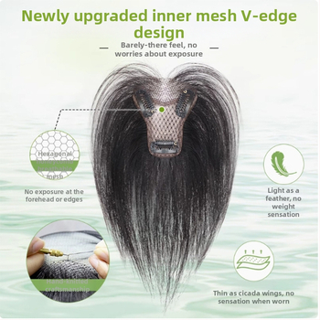 Ženska perika s bangs na vrhu glave, pravi kosa, mehanizam izrade, bangs ravne ili nagnute, nije bojiva niti uvijana