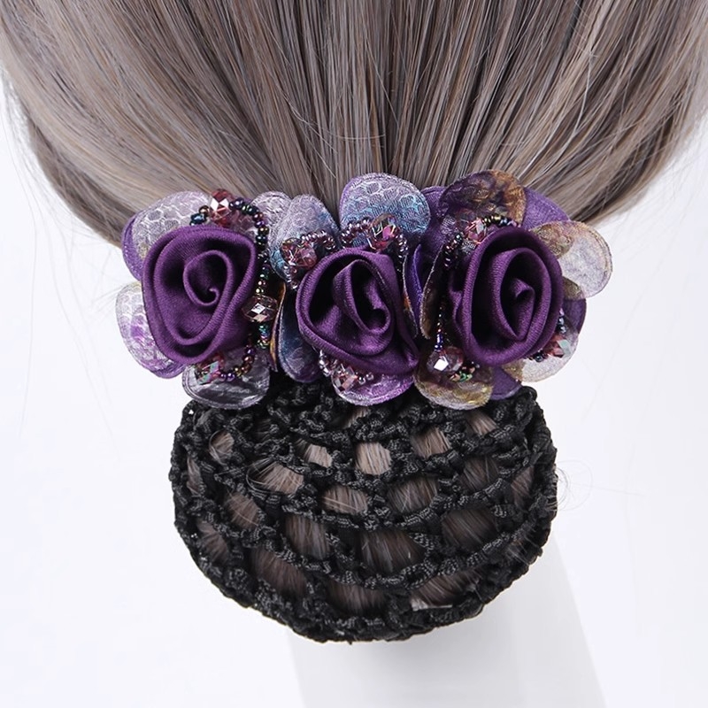 Ziedu matu galvas dekorēšana, rokdarbs, sajaukti materiāli, ziedu aksesuārs matiem, matu turētājs, vairumtirdzniecība