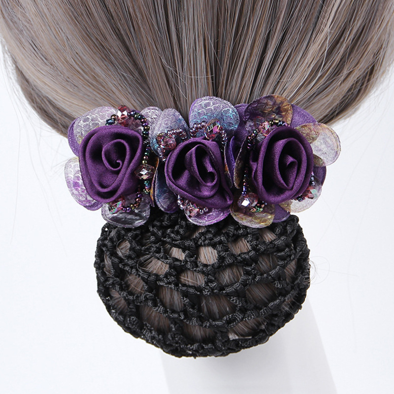 Ziedu matu galvas dekorēšana, rokdarbs, sajaukti materiāli, ziedu aksesuārs matiem, matu turētājs, vairumtirdzniecība