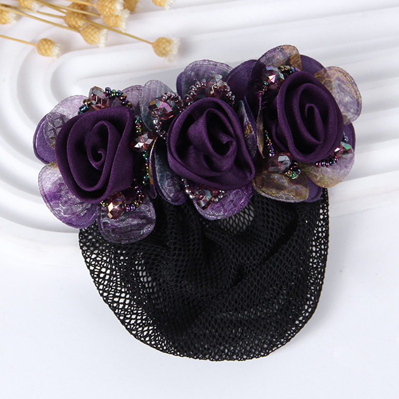 Ziedu matu galvas dekorēšana, rokdarbs, sajaukti materiāli, ziedu aksesuārs matiem, matu turētājs, vairumtirdzniecība