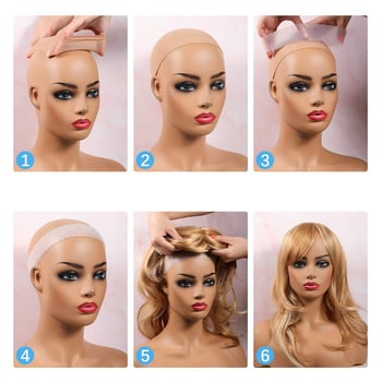 Szilikon hajpánt parókához, csúszásmentes és leesés elleni, modell XX-032, márka 8090