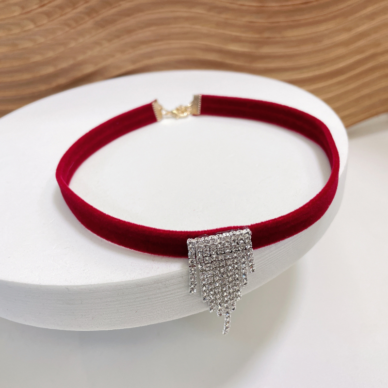 Klip za kosu s gornjim klipom - baršun, ženski stil, korejski stil, ručna izrada, model H2164