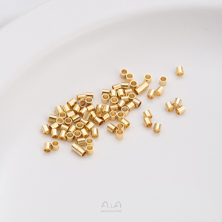 Perle za DIY nakit – bakrene perle s 14K pozlaćivanjem, originalni dizajn, Guangzhou