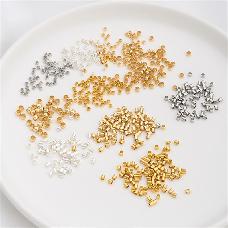 Perle za DIY nakit – bakrene perle s 14K pozlaćivanjem, originalni dizajn, Guangzhou
