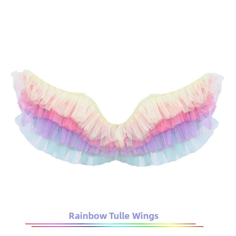 Laste ingli tiivad – kangas, osaliselt käsitsi/osaliselt mehhaaniline tootmine, rekvisiit kostüümile