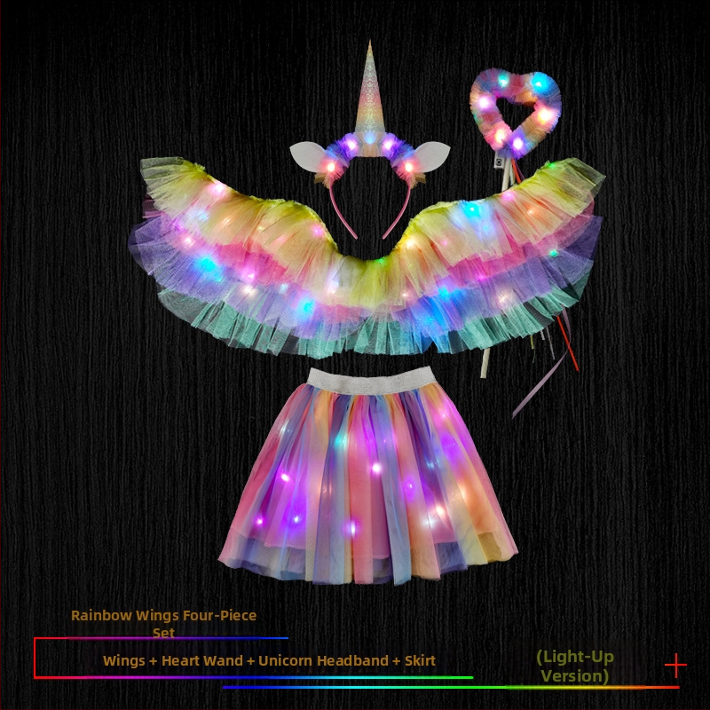 Laste ingli tiivad – kangas, osaliselt käsitsi/osaliselt mehhaaniline tootmine, rekvisiit kostüümile